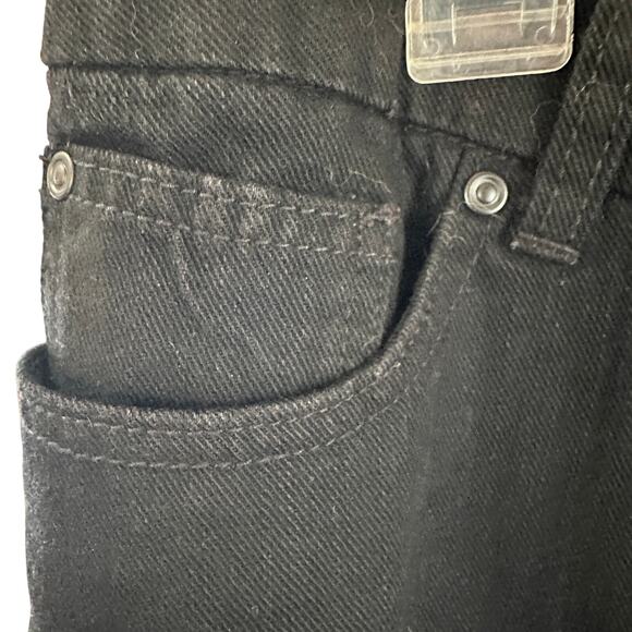 Chico’s Platinum black cropped jeans capris embellished back pockets size 3 - Picture 5 of 7